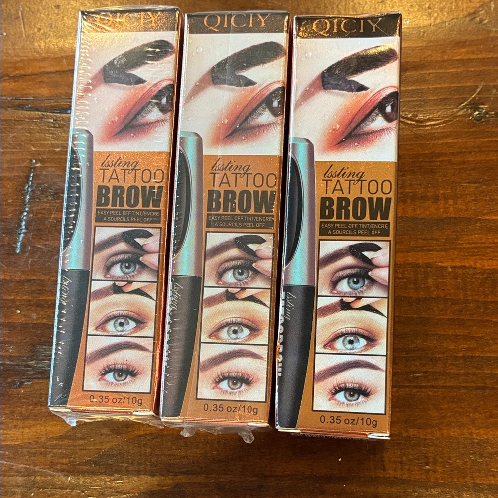 Lasting Tattoo Brow Eyebrow Tint 3 pack. B5